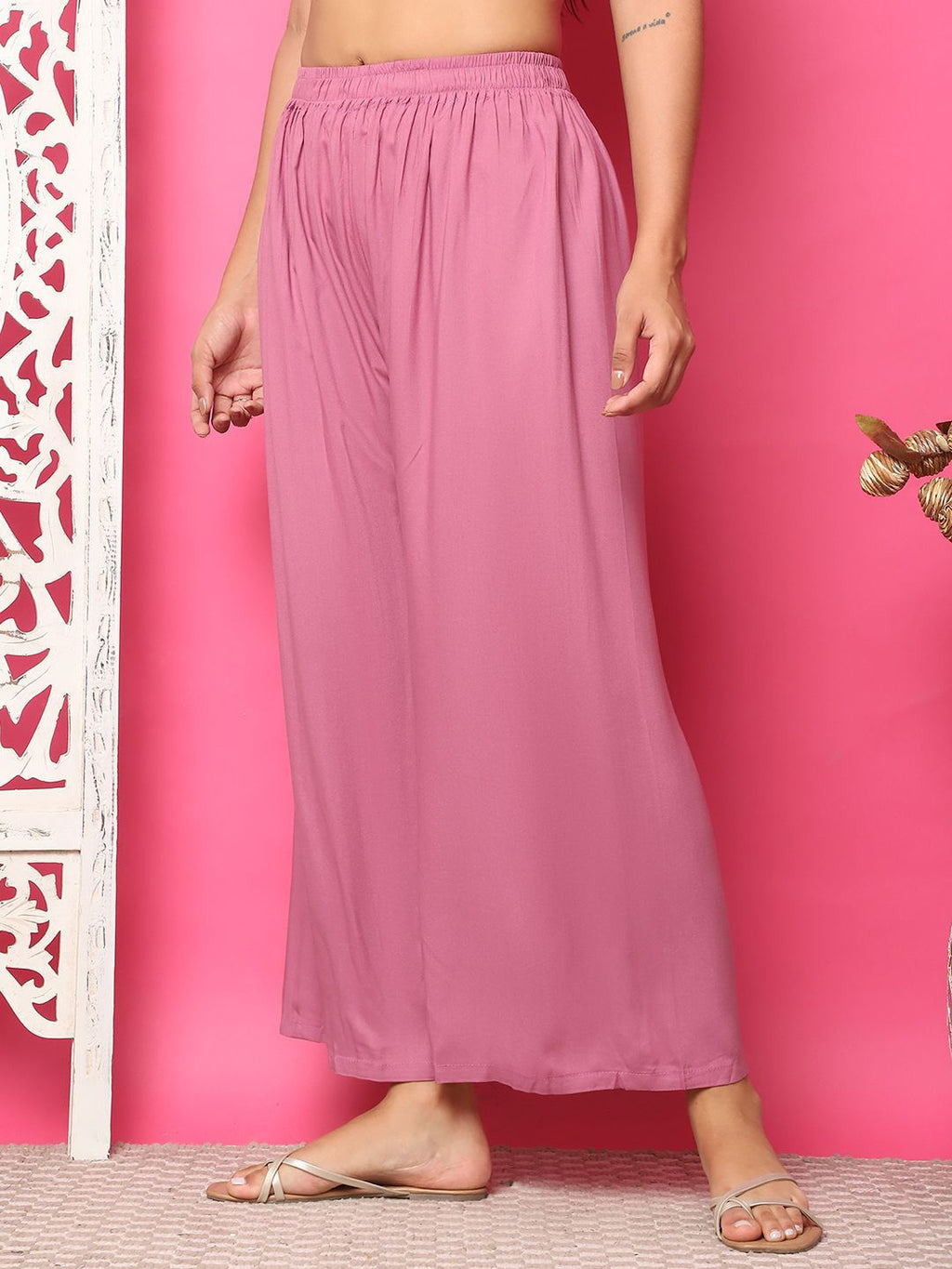 TAG 7 Women Flared Palazzos