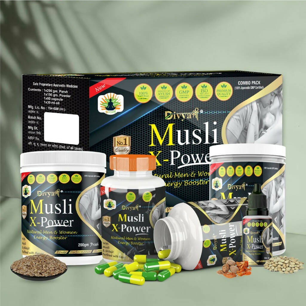 Divya Shree Musli X-Powder Kit - Distacart