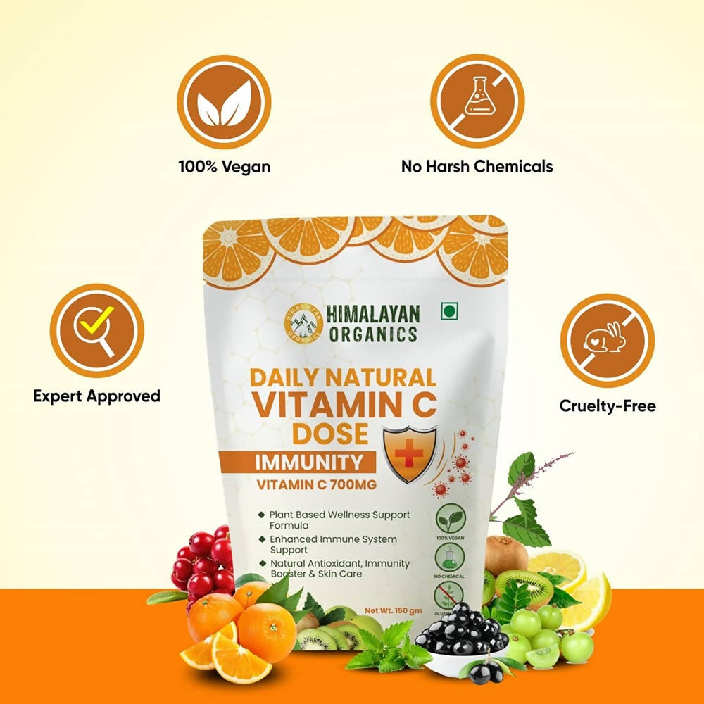  Daily Natural Vitamin C Dose Immunity +