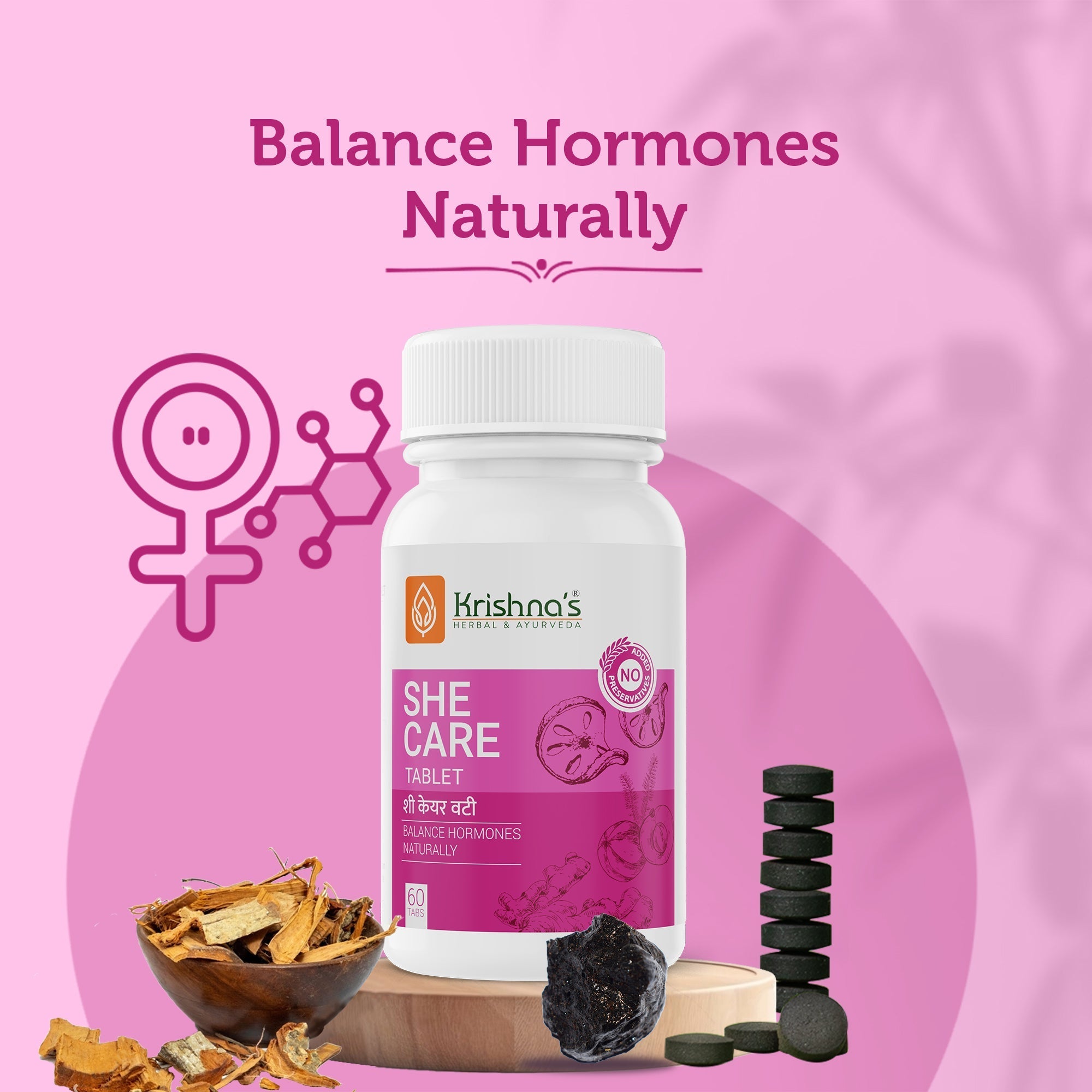 Krishna'S Herbal & Ayurveda She Care Tablets
