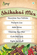 Spag Herbals Premium Shikakai Mix Powder