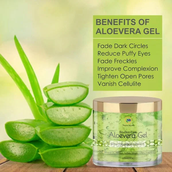 Nuerma Science Bio Skin Care Aloe Vera Gel with Cucumber Extract