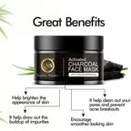 Nuerma Science Charcoal Face Mask | Deep Cleanse and Exfoliates