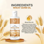 Nuerma Science 100% Cold Pressed Wheat Germ Oil to Moisturize Skin & Hair