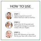 Nuerma Science Neem & Tulsi Face Wash | Deep Cleansing Formula to Heal Pimples, Acne & Rashes