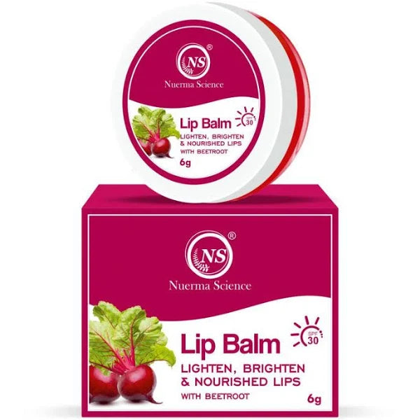 Nuerma Science Beetroot Lip Balm | Lighten, Brighten & Nourished Lips