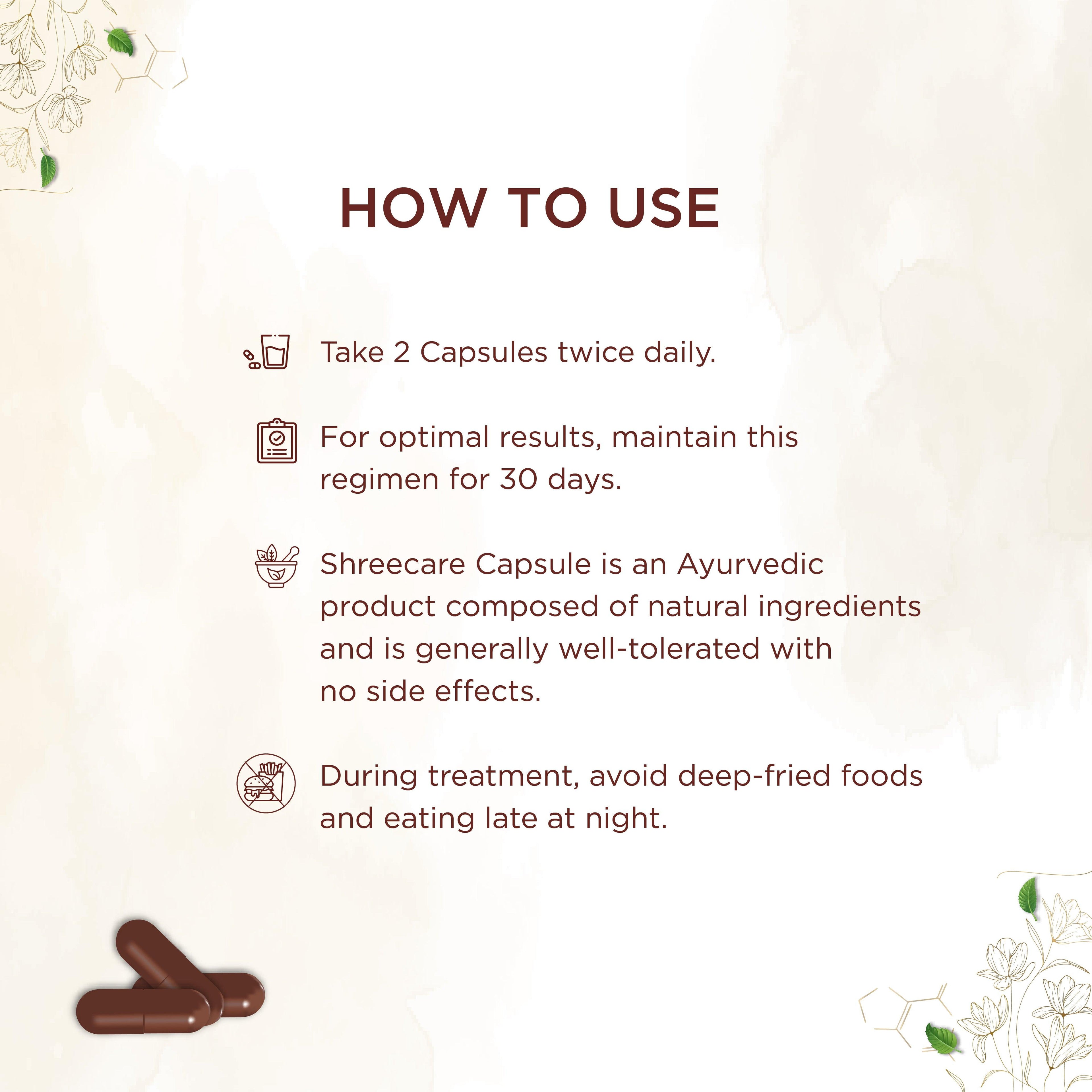 Shreevarma Shree Care Capsules For Women'S Wellness