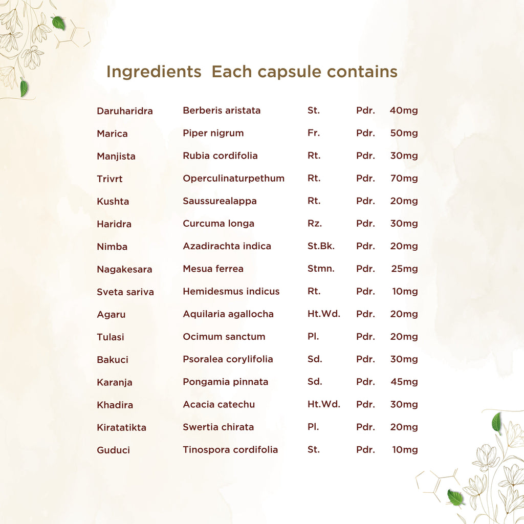 Shreevarma Charmatejas Capsules