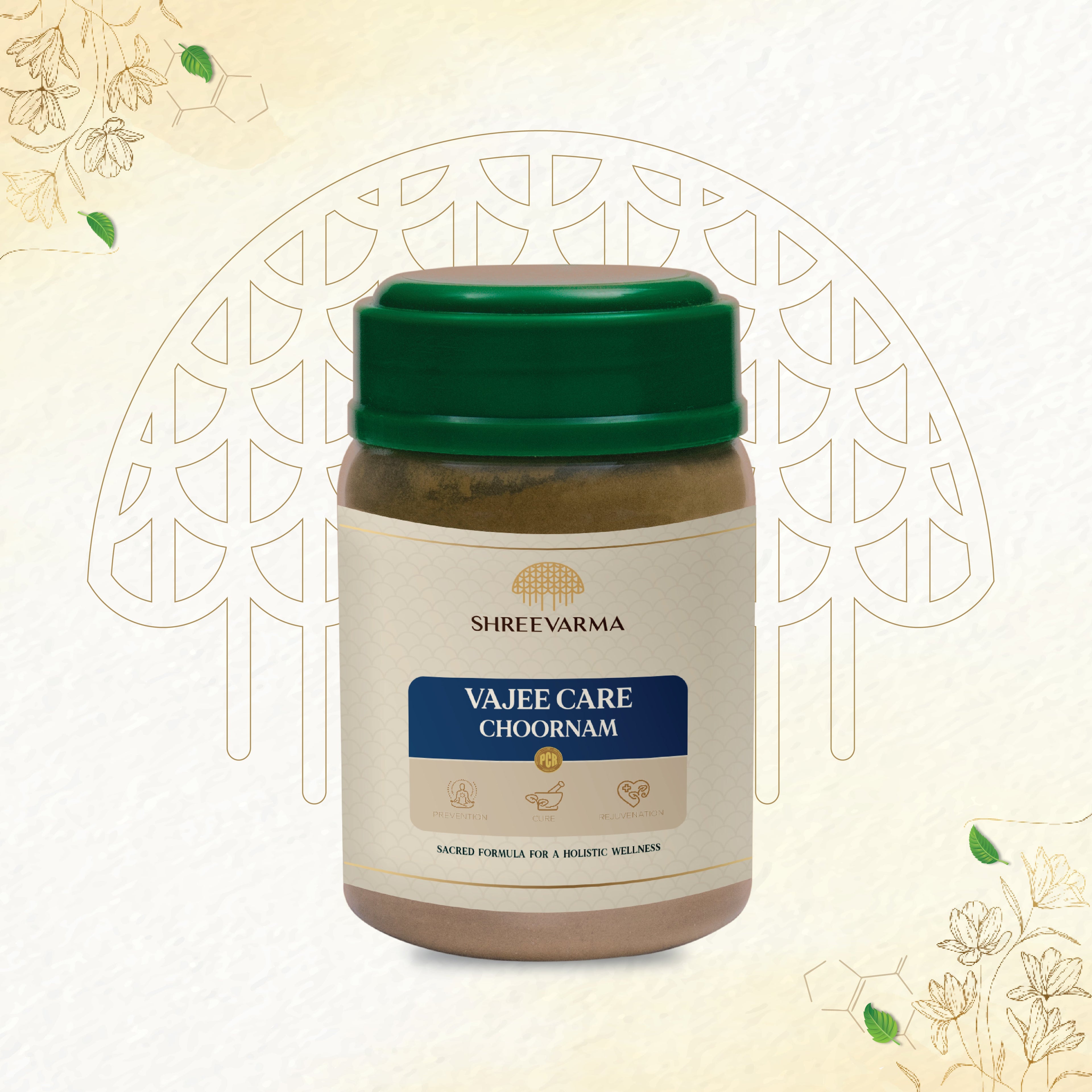 Shreevarma Vajee Care Choornam Mens Wellness