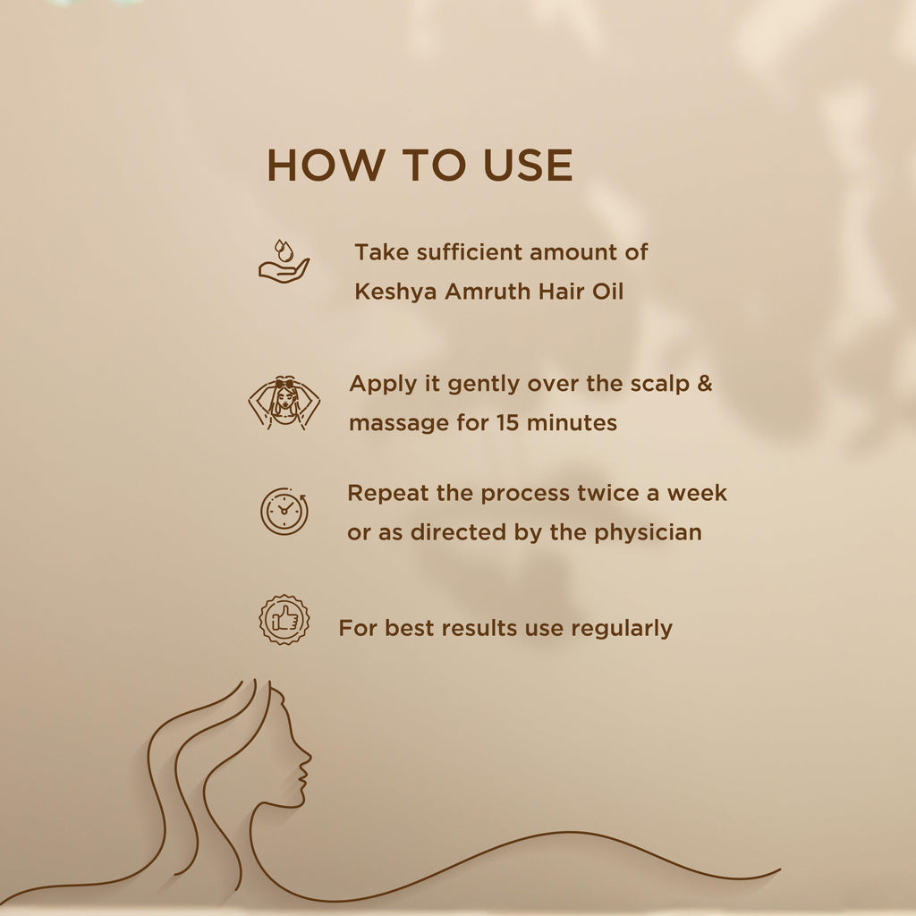 Shreevarma Keshya Amruth Ayurvedic Hair Oil For Hair Growth