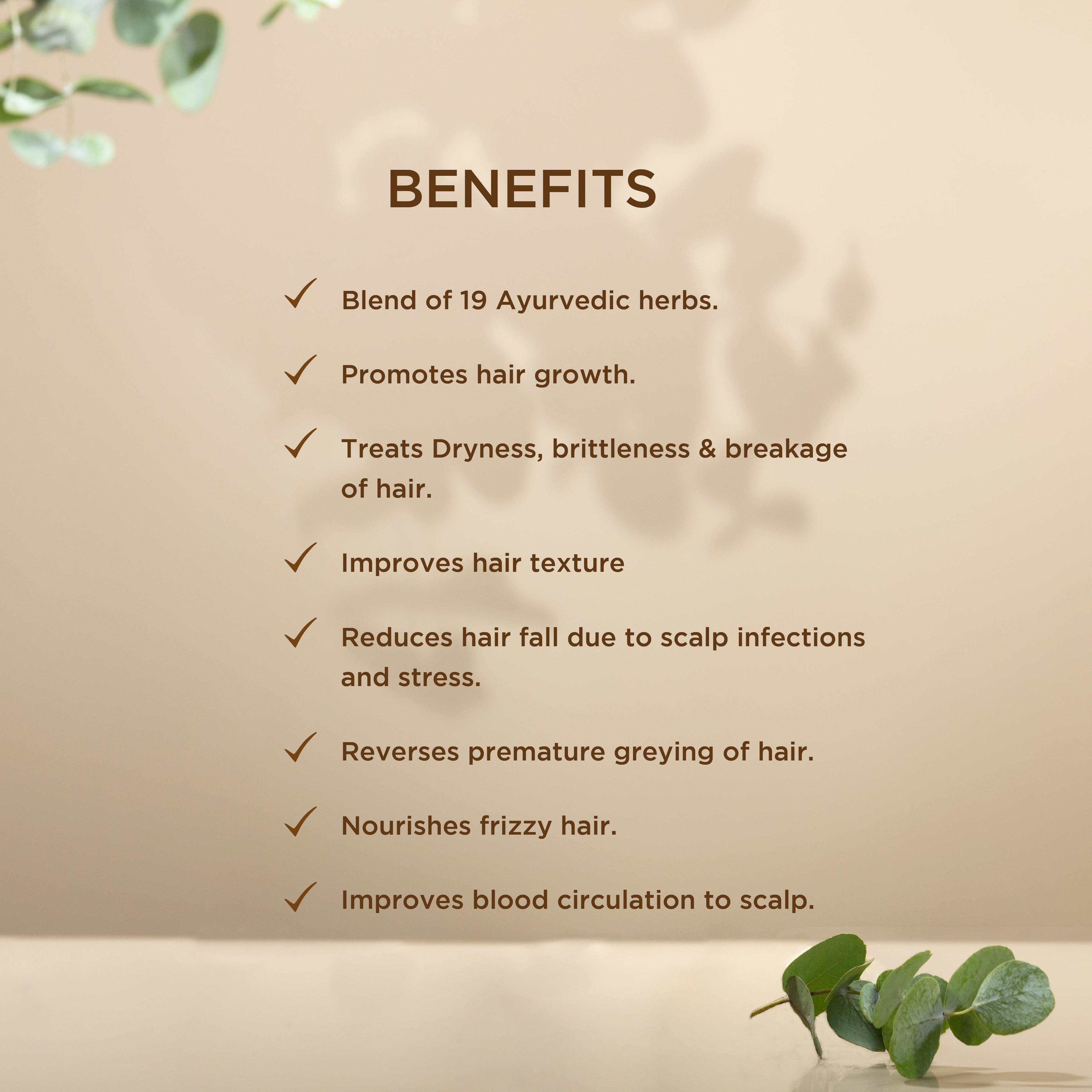 Shreevarma Keshya Amruth Ayurvedic Hair Oil For Hair Growth