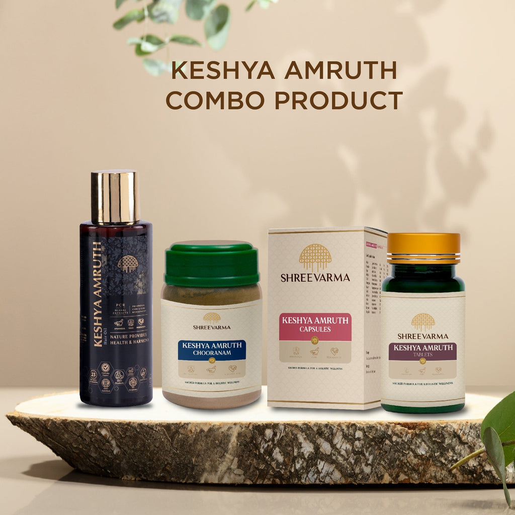Shreevarma Keshya Amruth Ayurvedic Hair Oil For Hair Growth