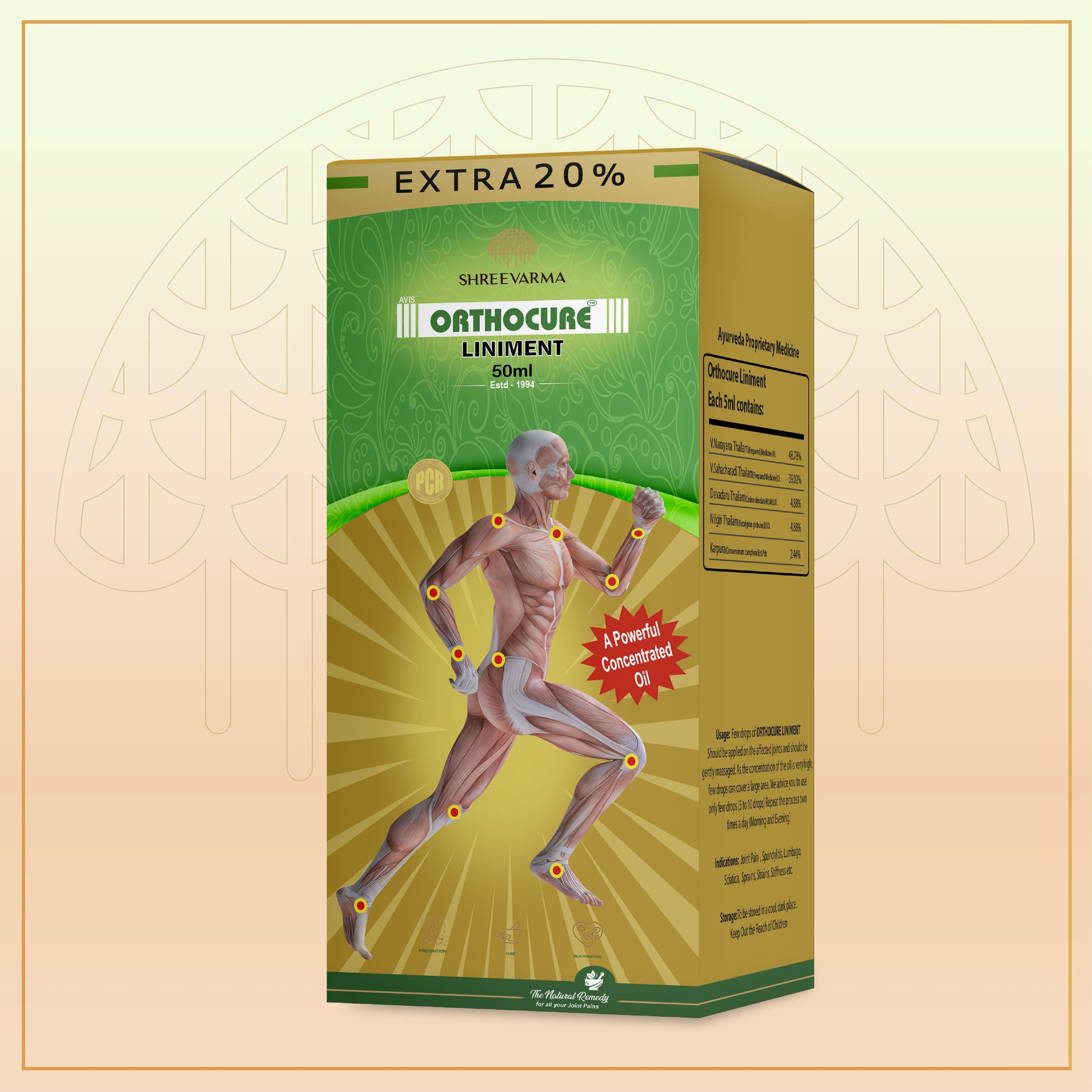Shreevarma Orthocure Liniment Oil