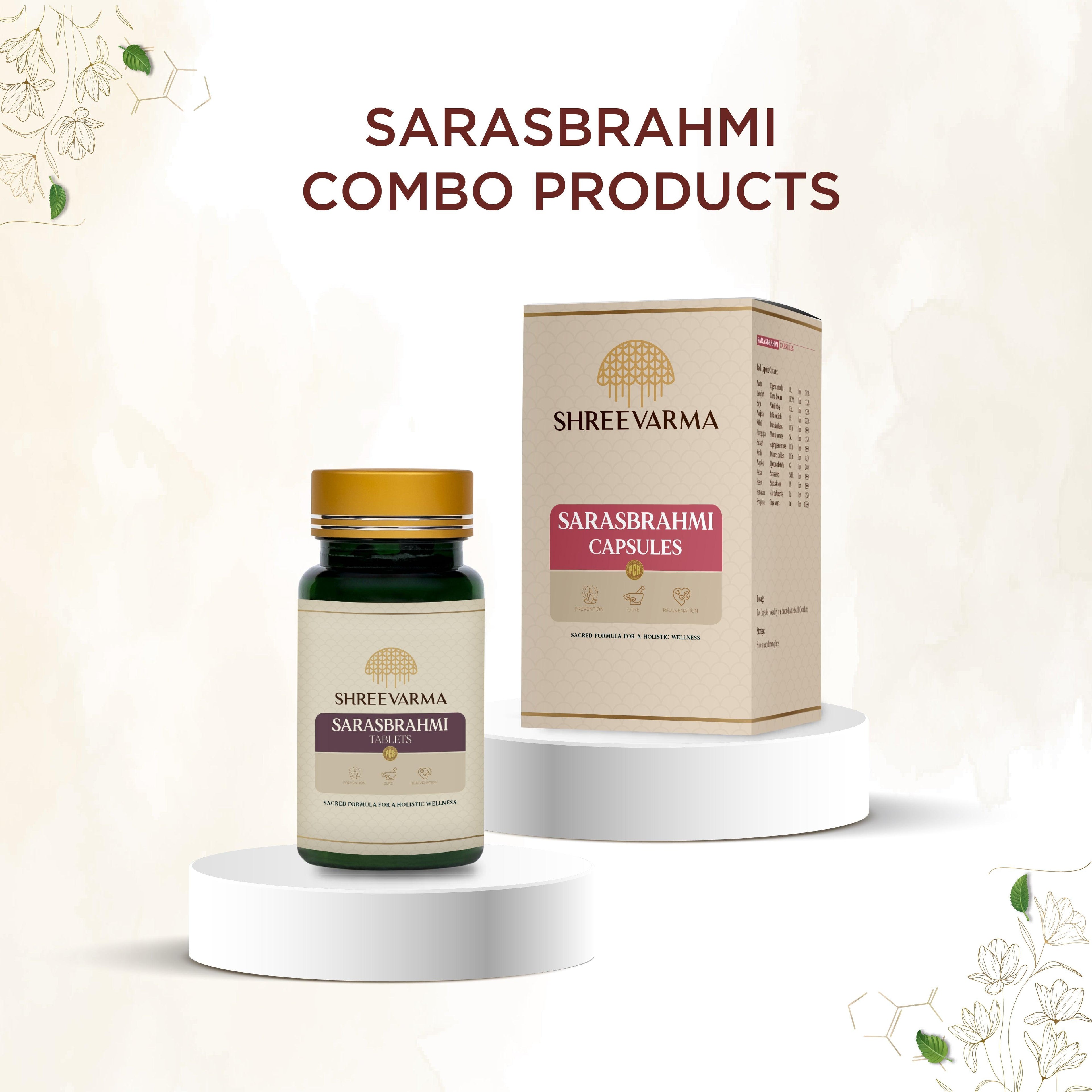 Shreevarma Saras Brahmi Capsules