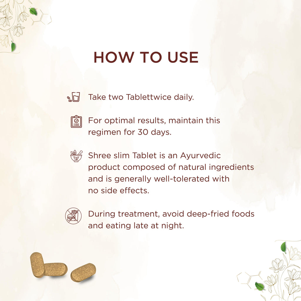 Shreevarma Shree Slim Tablets