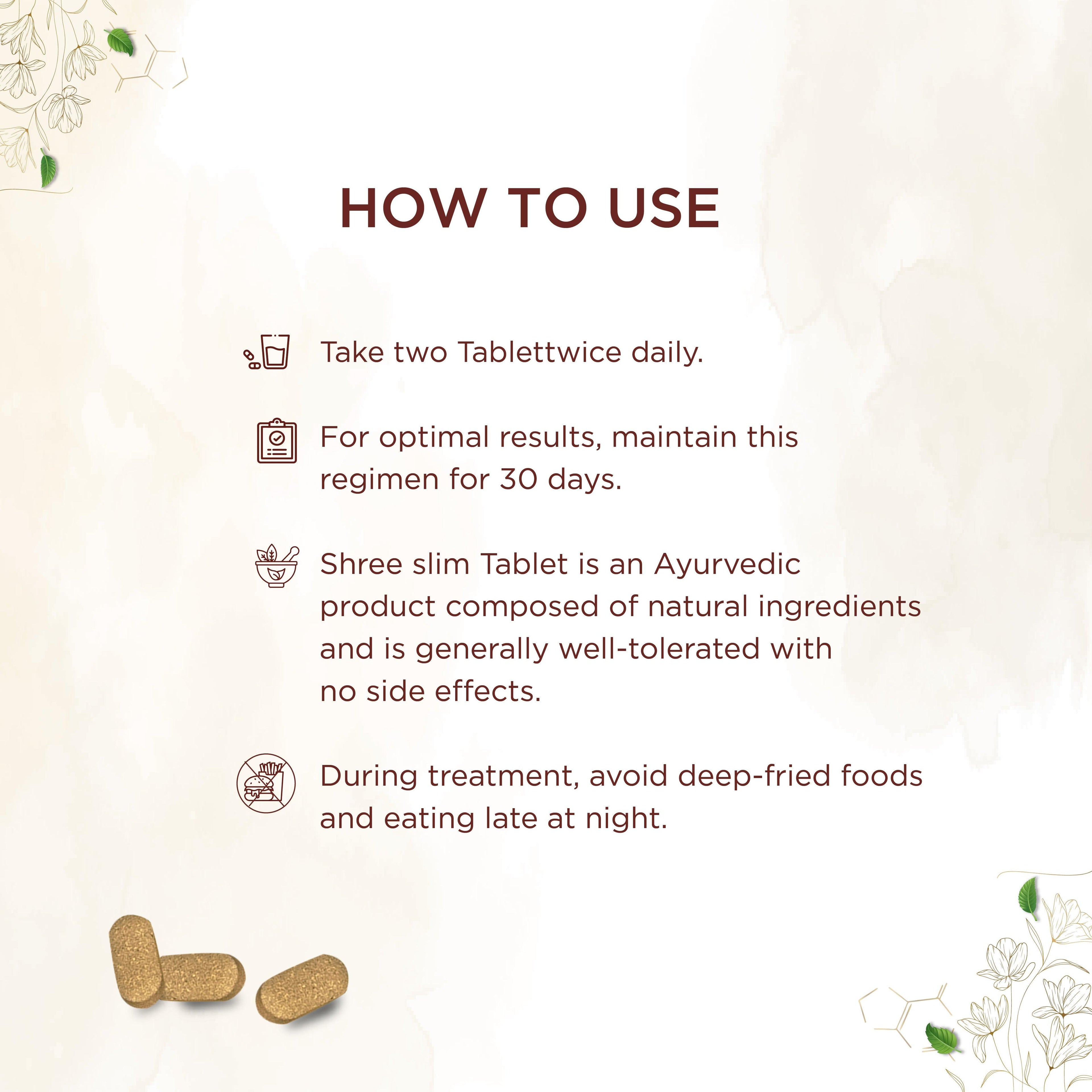 Shreevarma Shree Slim Tablets