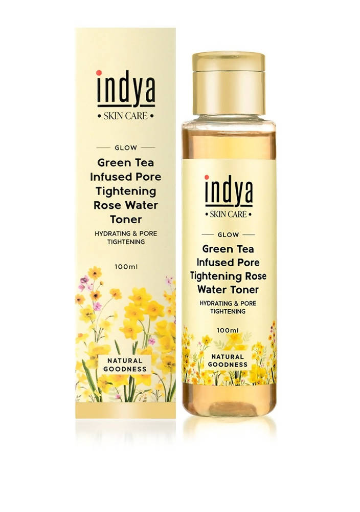 Indya Green Tea Infused Pore Tightening Rose Water Toner