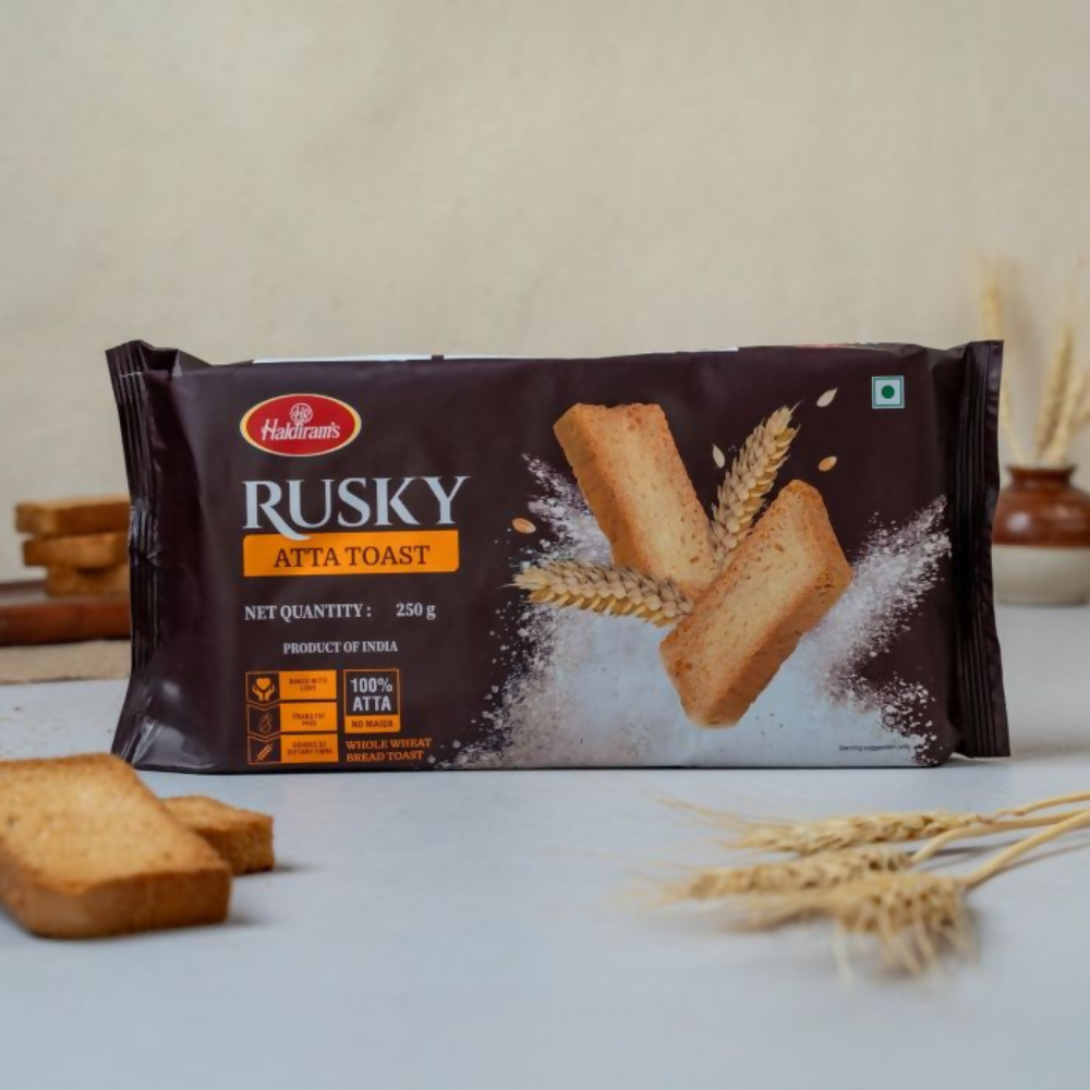 Haldiram's Rusky Atta Toast - Distacart