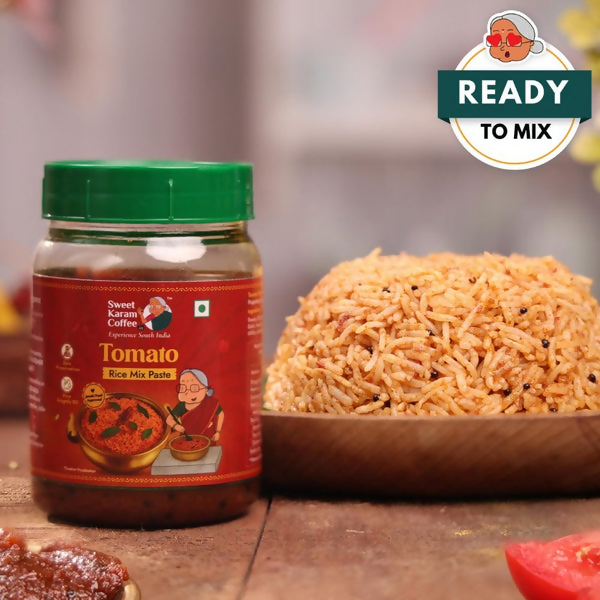 Sweet Karam Coffee Tomato Rice Mix Paste (Ready in Minutes) - Distacart