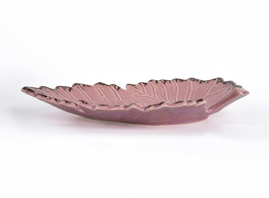 Simply Soho Blush Leaf Platter