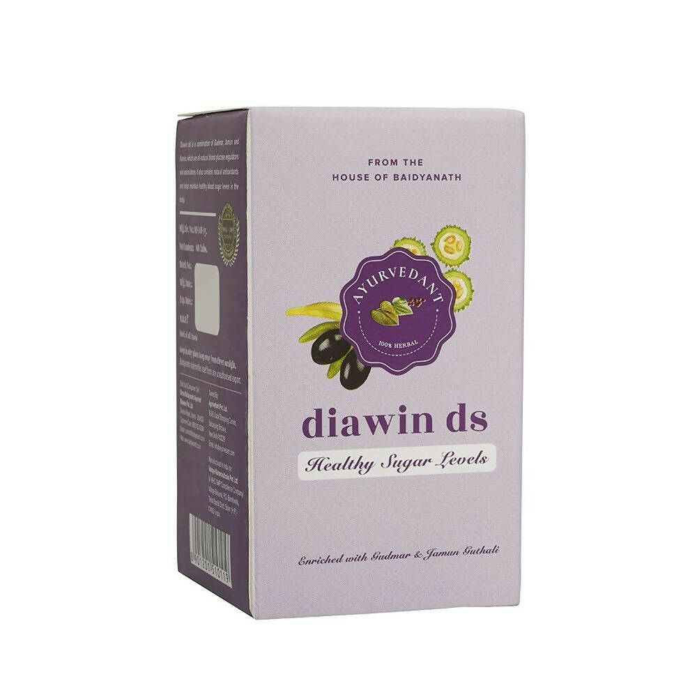 Baidyanath Jhansi Ayurvedant Diawin Ds Tablets - Distacart