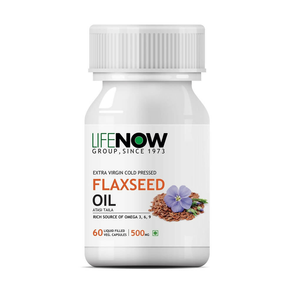 Lifenow Flaxseed Oil Capsules - Distacart