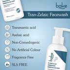 Bake 2% Tran-Zelaic Pigmentation Corrector Milky Face Wash For Pigmentation and unclogged pores