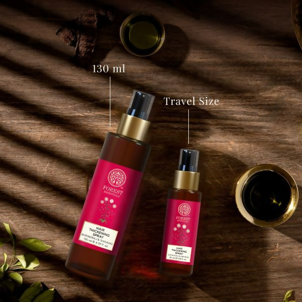 Forest Essentials Hair Thickening Spray Bhringraj & Shikakai - Distacart