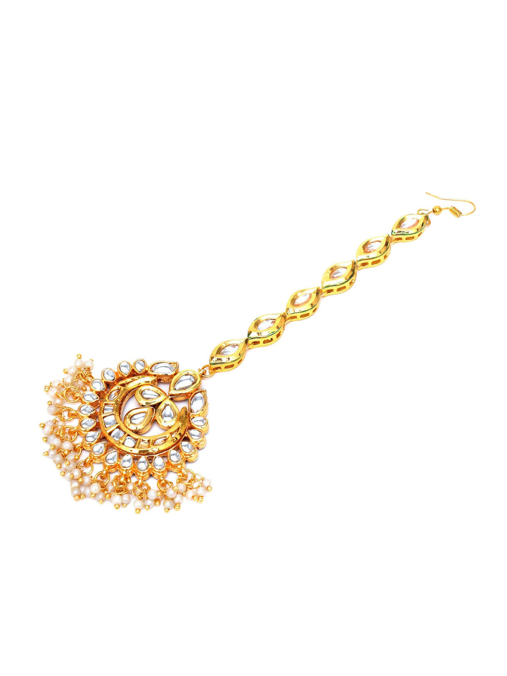 Kundan Maang Tikka (Gold) - Ruby Raang - Distacart