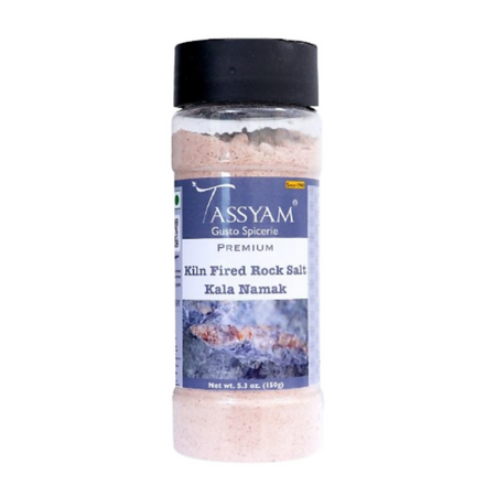Tassyam Organics Black Rock Salt Powder