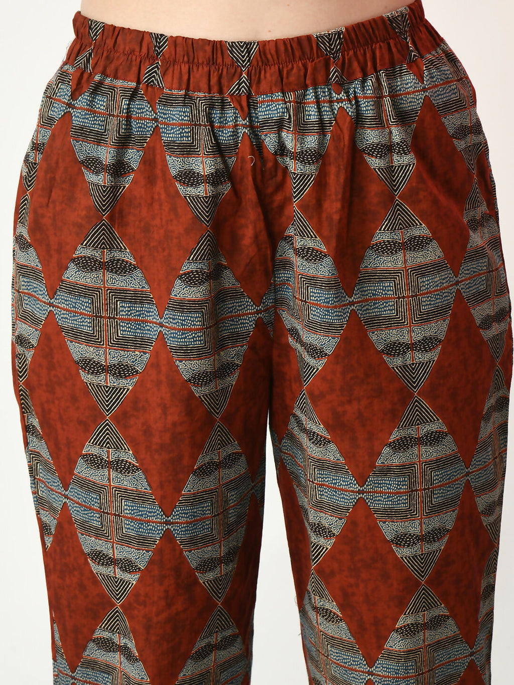 Myshka Women's Multi Printed Kurta With Trousers