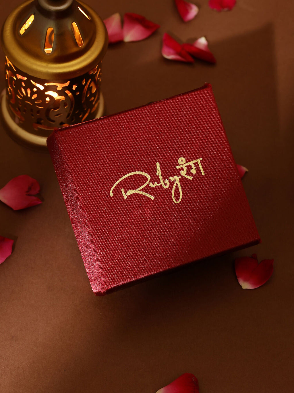 Ruby Raang Red Kundan Maang Tikka - Distacart
