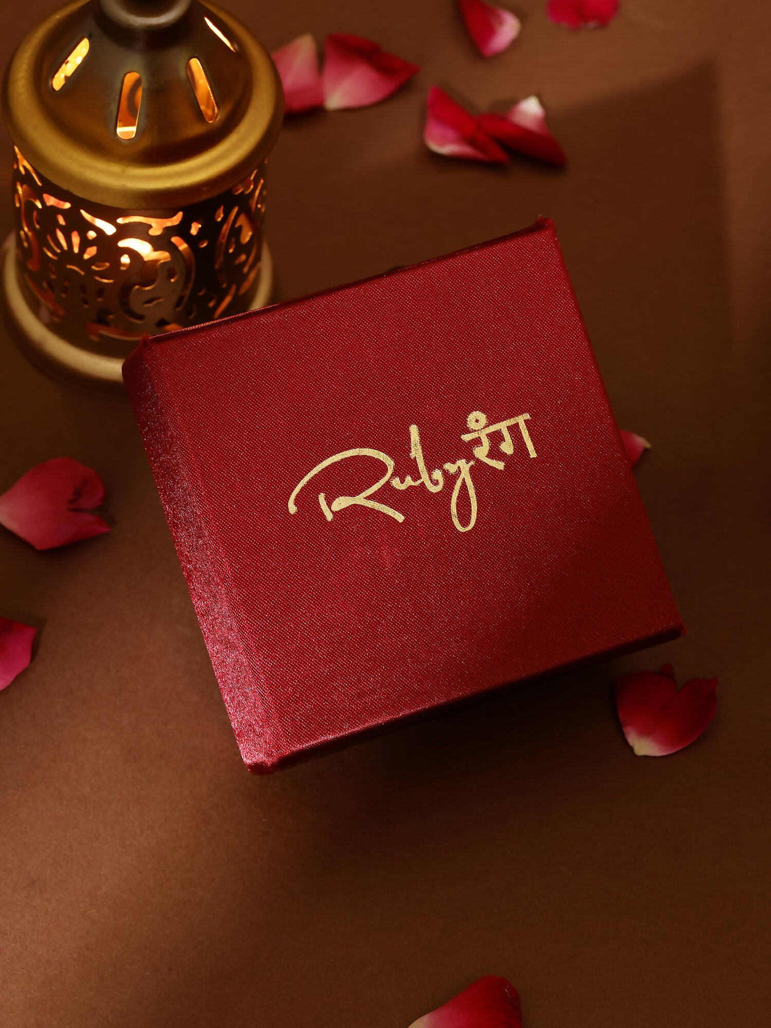 Ruby Raang Red Kundan Maang Tikka - Distacart
