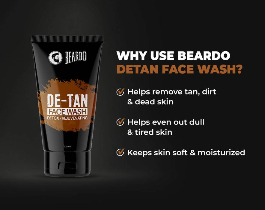 Beardo De-Tan Face Wash Detox Rejuvenating - Distacart
