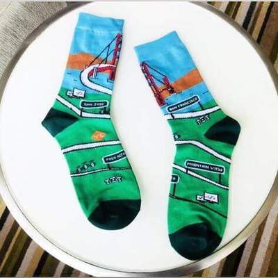 Socksoho Luxury Men Socks Silicon Valley Edition