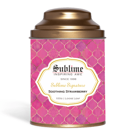 Sublime Inspiring Awe Soothing Strawberry Tea