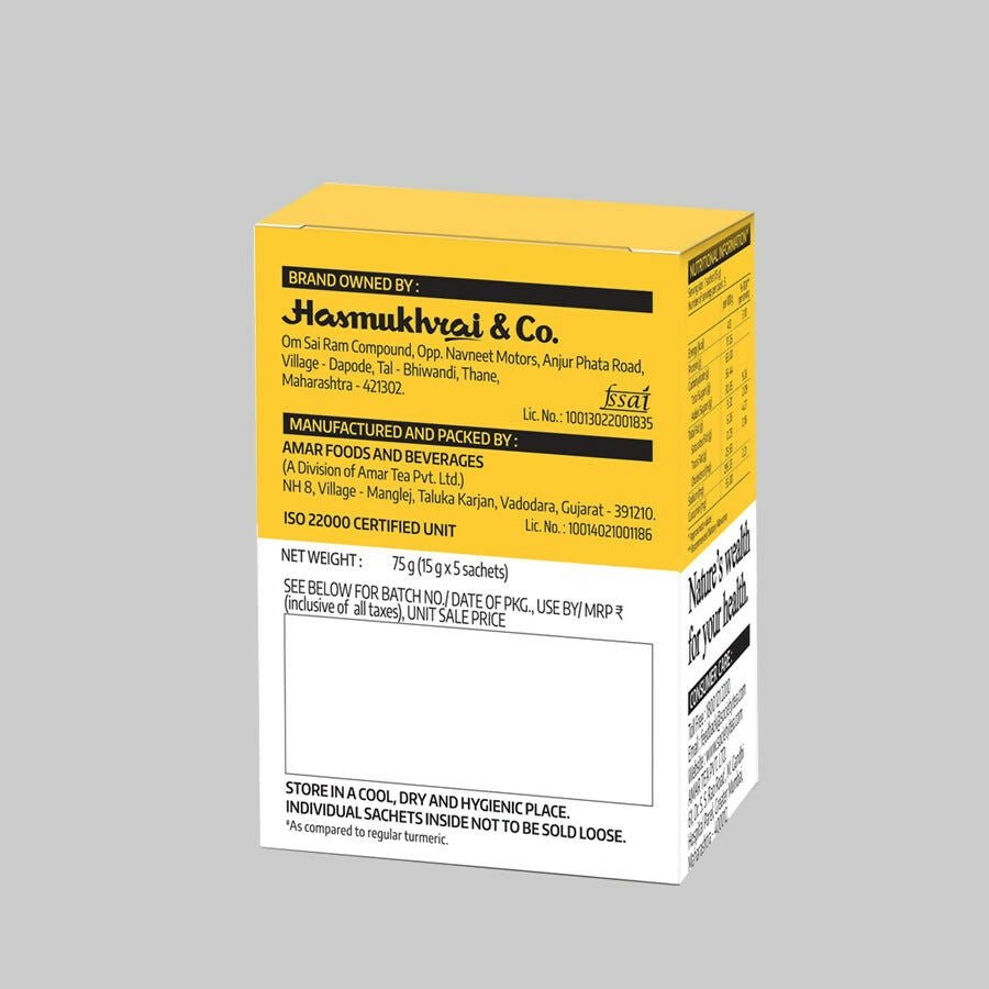 Society Tea Haldi Doodh Made with Lakadong Turmeric - Distacart