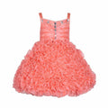 Asmaani Baby Girls Gajri Tissue Net Knee Length Frock ( AS-DRESS-22151)