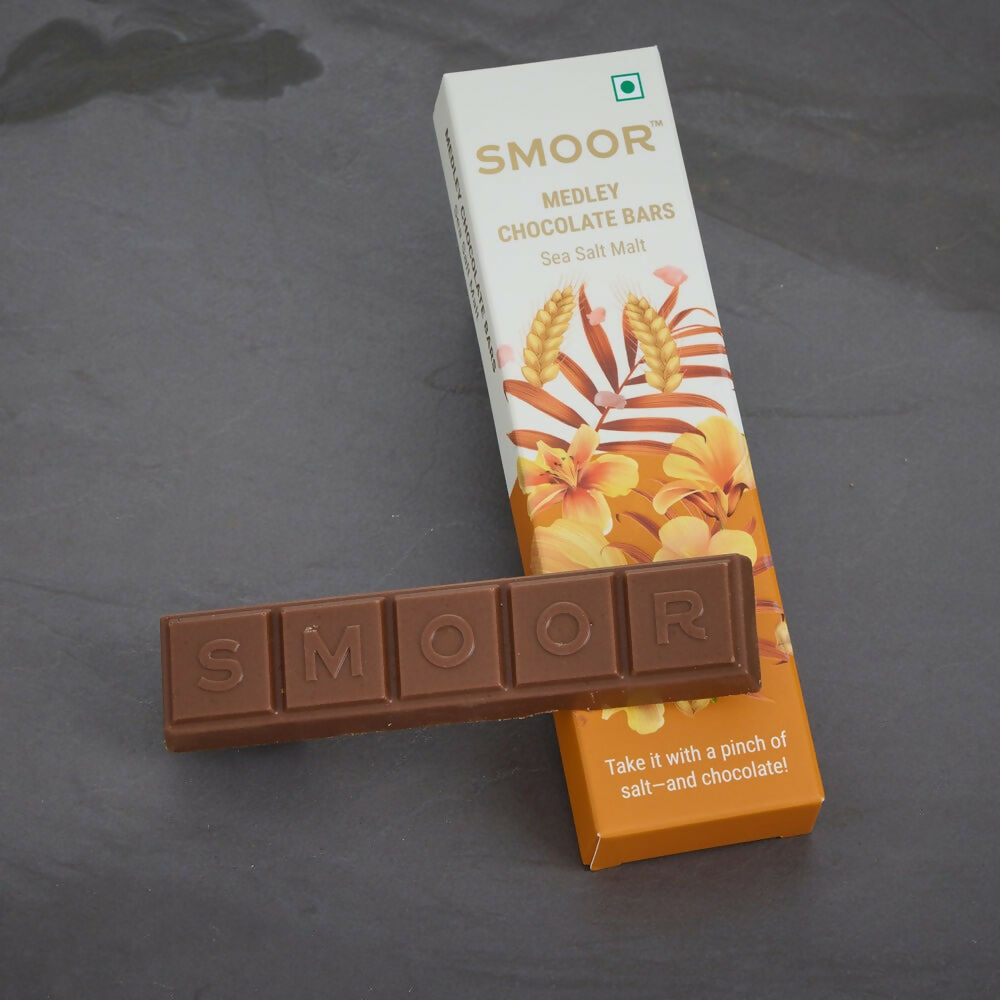 Smoor Medley Chocolate Bars Sea Salt Malt