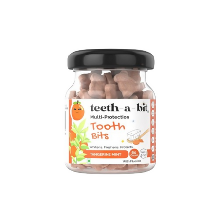 Teeth-A-Bit Kids Anti-Cavity Anti-Plaque Multi-Protection Pro Enamel Orange