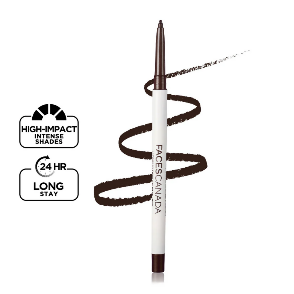 Faces Canada Ultime Pro Twist Eye Kajal Liner - Brown 02