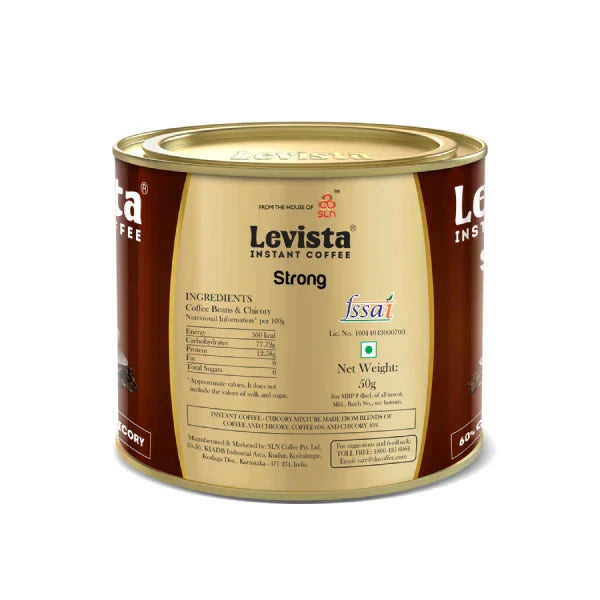 Levista Strong Coffee Can 60:40 - Distacart