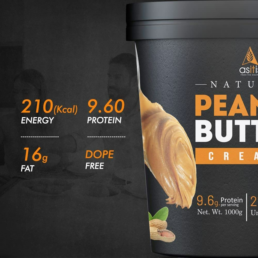 As-It-Is Nutrition Peanut Butter (Natural and Unsweetened) - Distacart