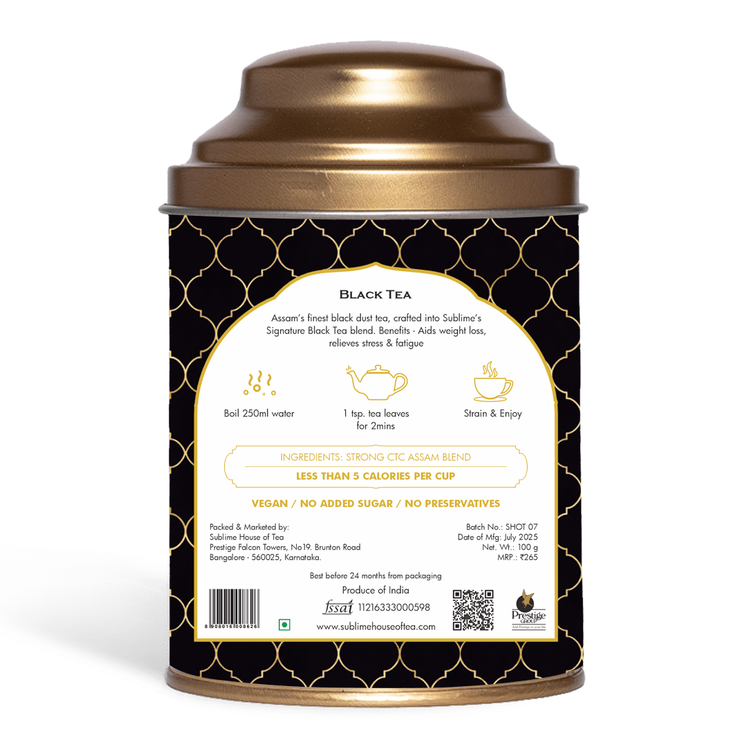 Sublime Inspiring Awe Signature Black Tea - Distacart