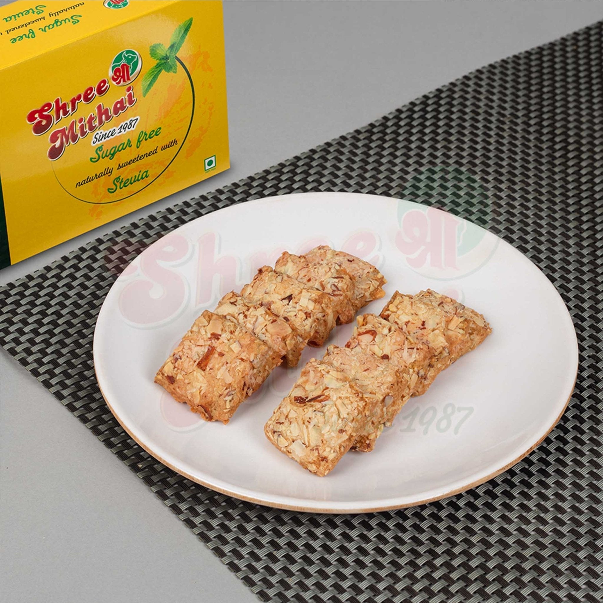 Shree Mithai Sugarfree Almond Cookies - Distacart