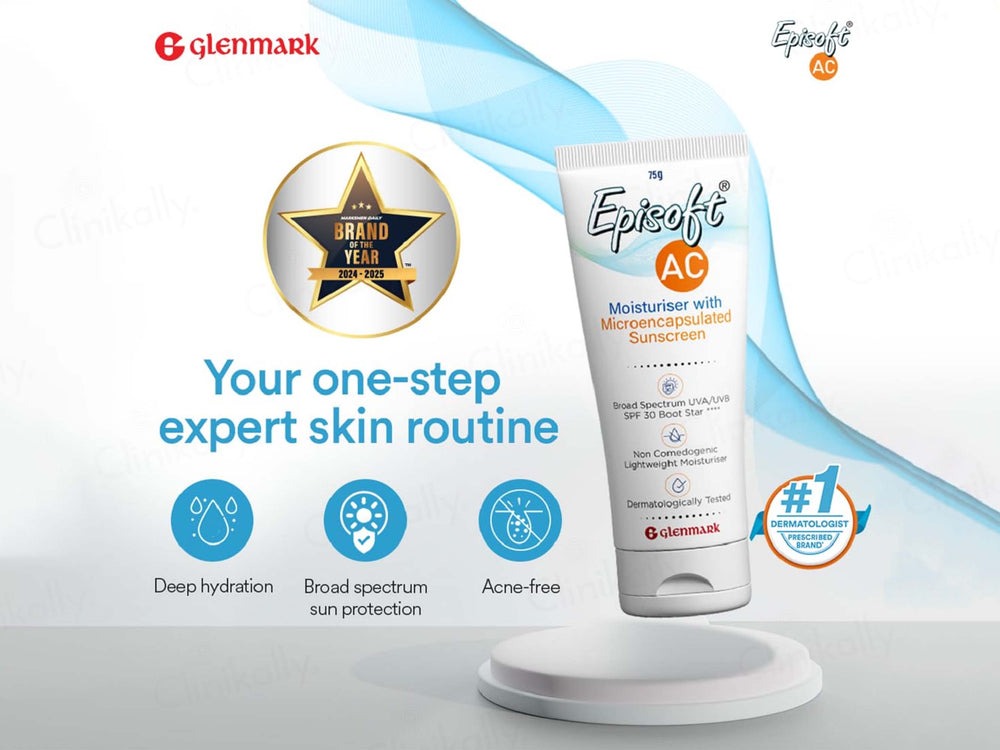 Episoft AC Moisturizer with Sunscreen, SPF 30 - Distacart