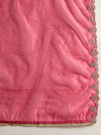 Indo Era Floral Embroidered Kurta With Trousers & Dupatta - Distacart