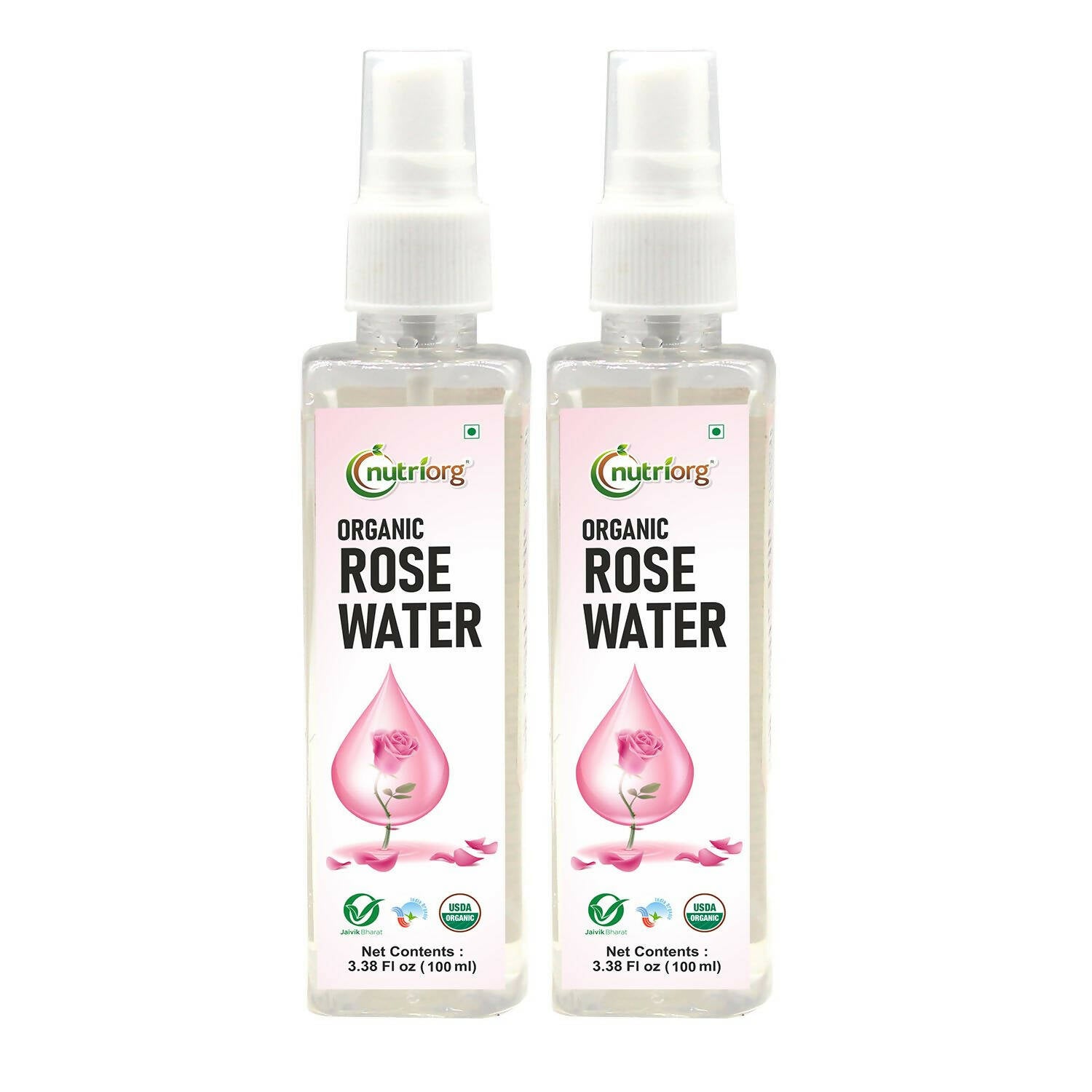 Nutriorg Certified Organic Rose Water