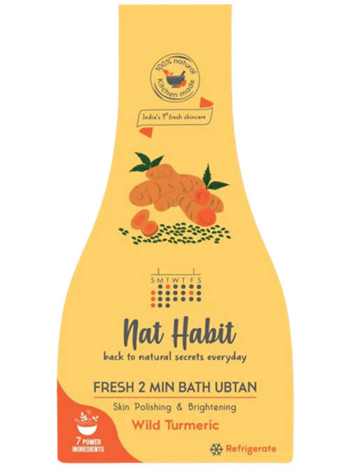 Nat Habit Wild Turmeric Fresh 2 Min Bath Ubtan