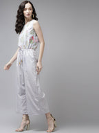 Ahalyaa Women's wear trendy Jumpsuit - Blue - Distacart